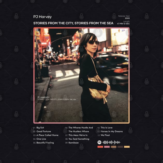 PJ Harvey - Stories From The City, Stories From The Sea Tracklist Album by 80sRetro